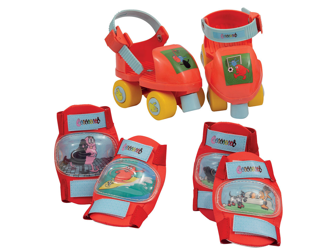 Barbapapa' borsa pattini e protezioni pr00013