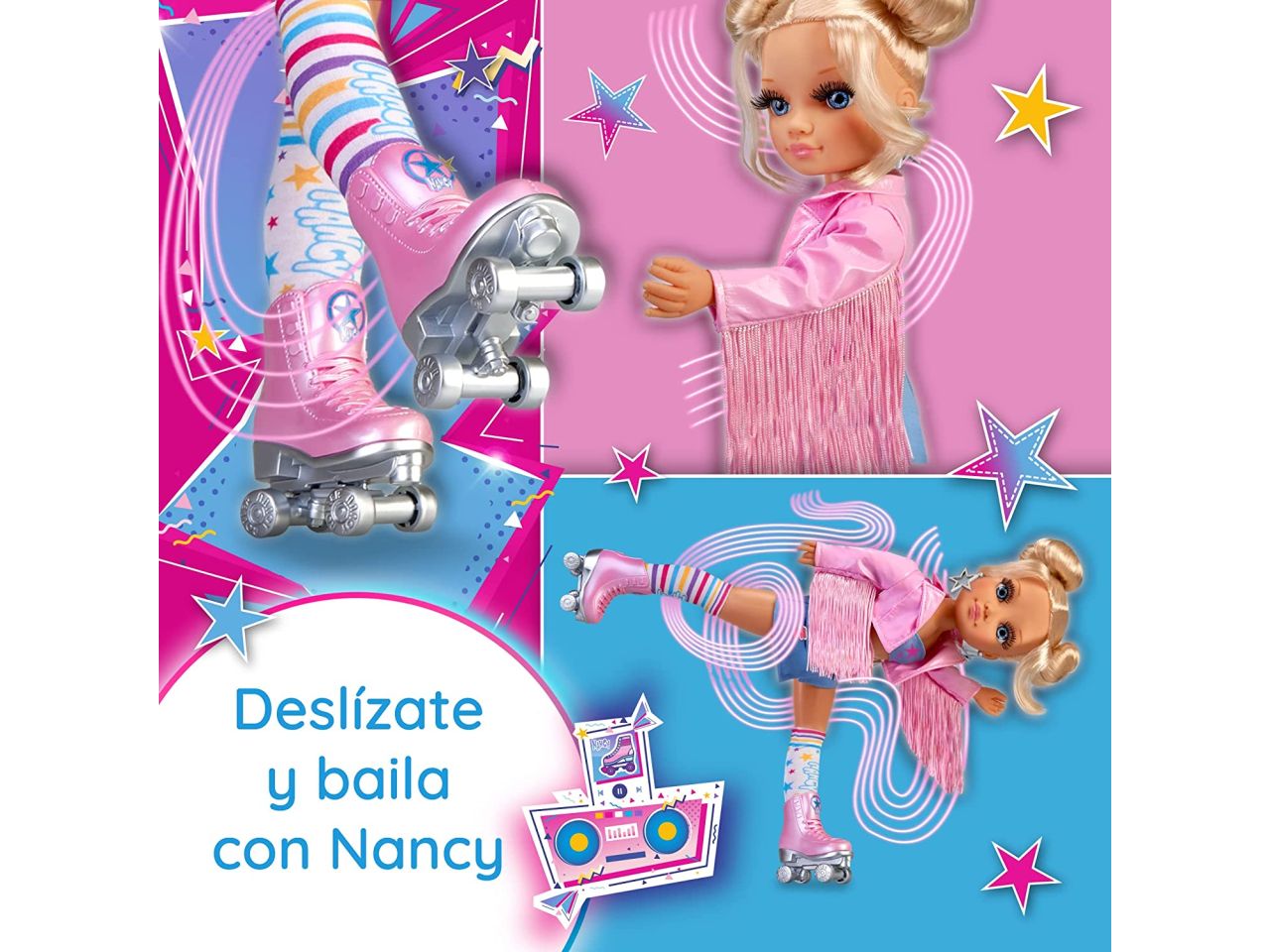 Nancy a day at the roller dance