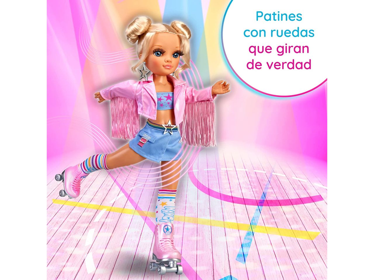 Nancy a day at the roller dance