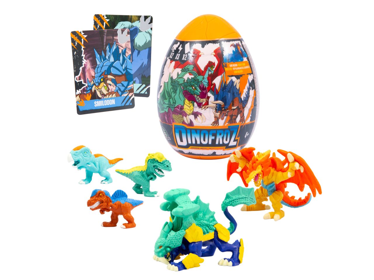 Giochi Preziosi Dino Fro, Mini Dinosauri: Ova Contenenti Figurine, Slime e Divertimento - Giochi Preziosi $