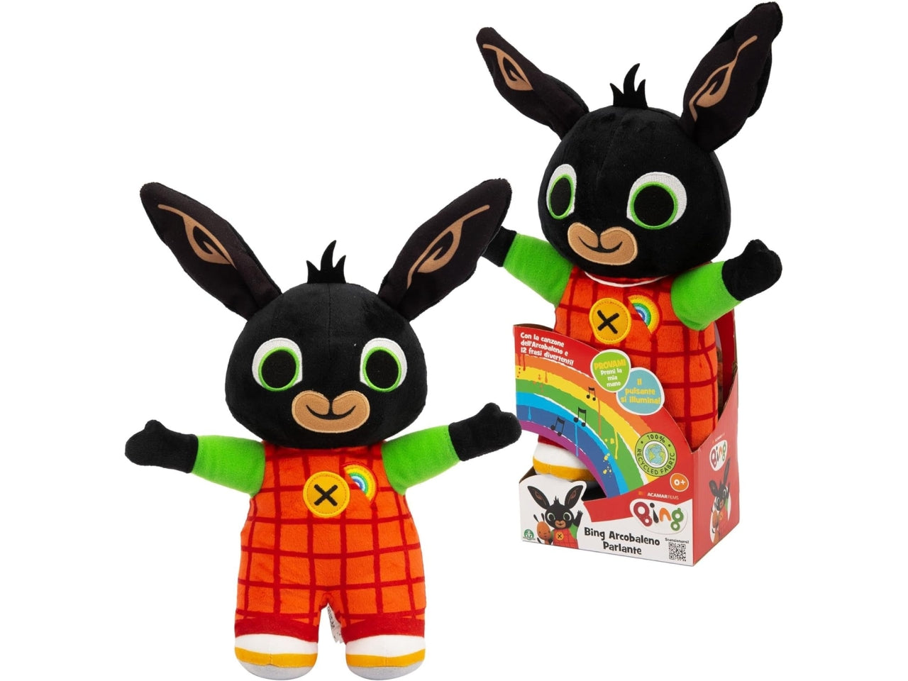 Bing rainbow parlante - BING RAINBOW PARLANTE - Giochi Preziosi