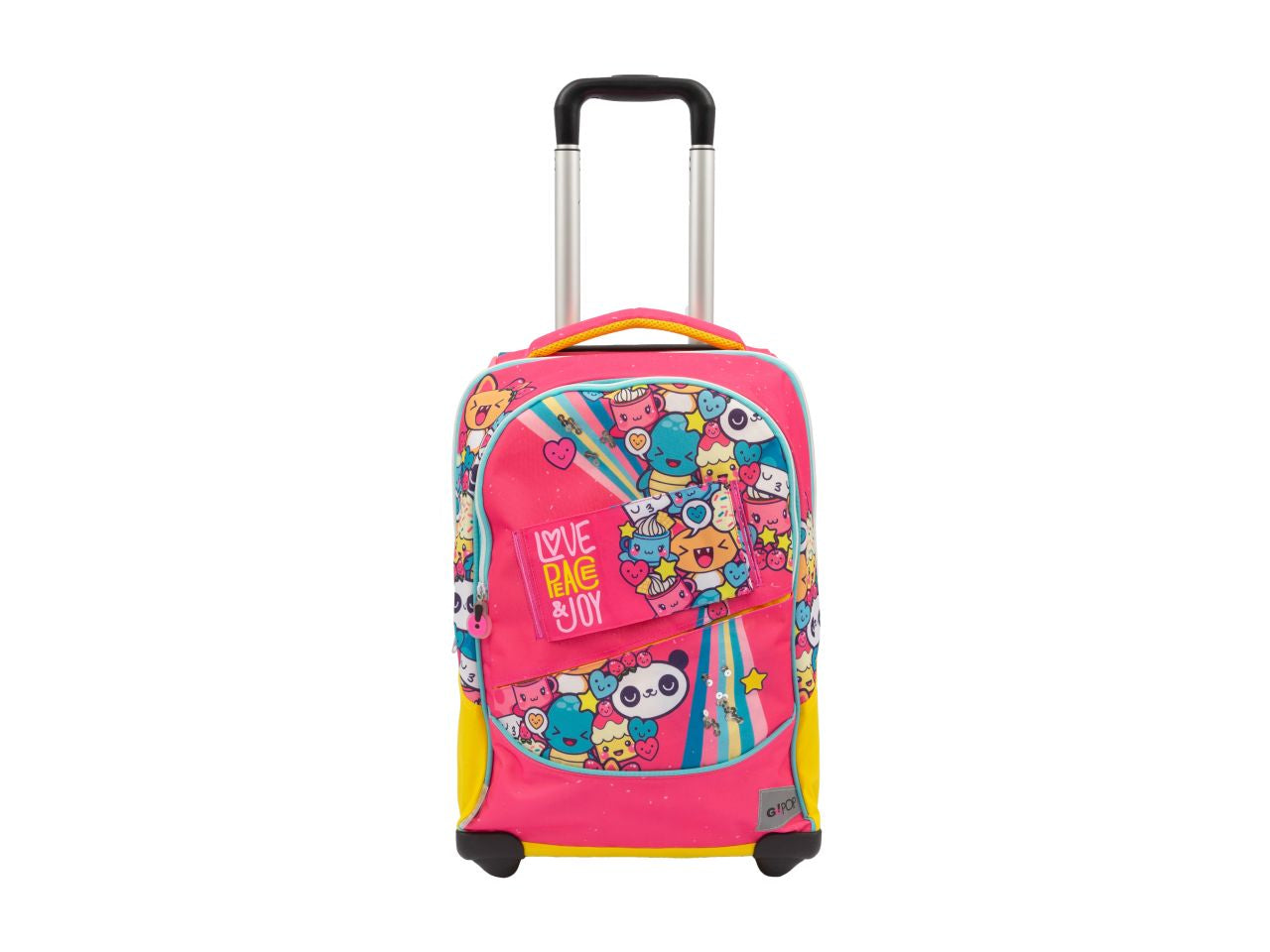 Gopop 23 trolley con 2 ruote love&peace