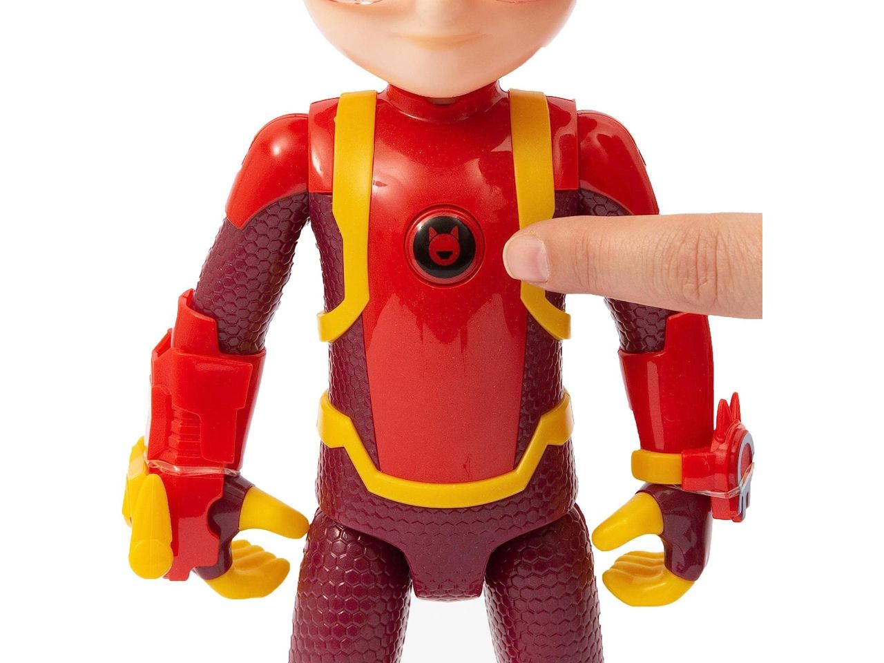 Petronix Defender- Matt, Personaggio Supereroe 35cm con luci e suoni - Giochi Preziosi