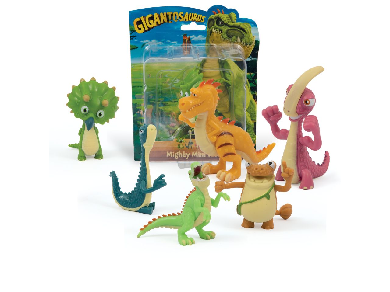 Grandi giochi gigantosaurus mini personaggio da 5cm - personaggi assortiti $