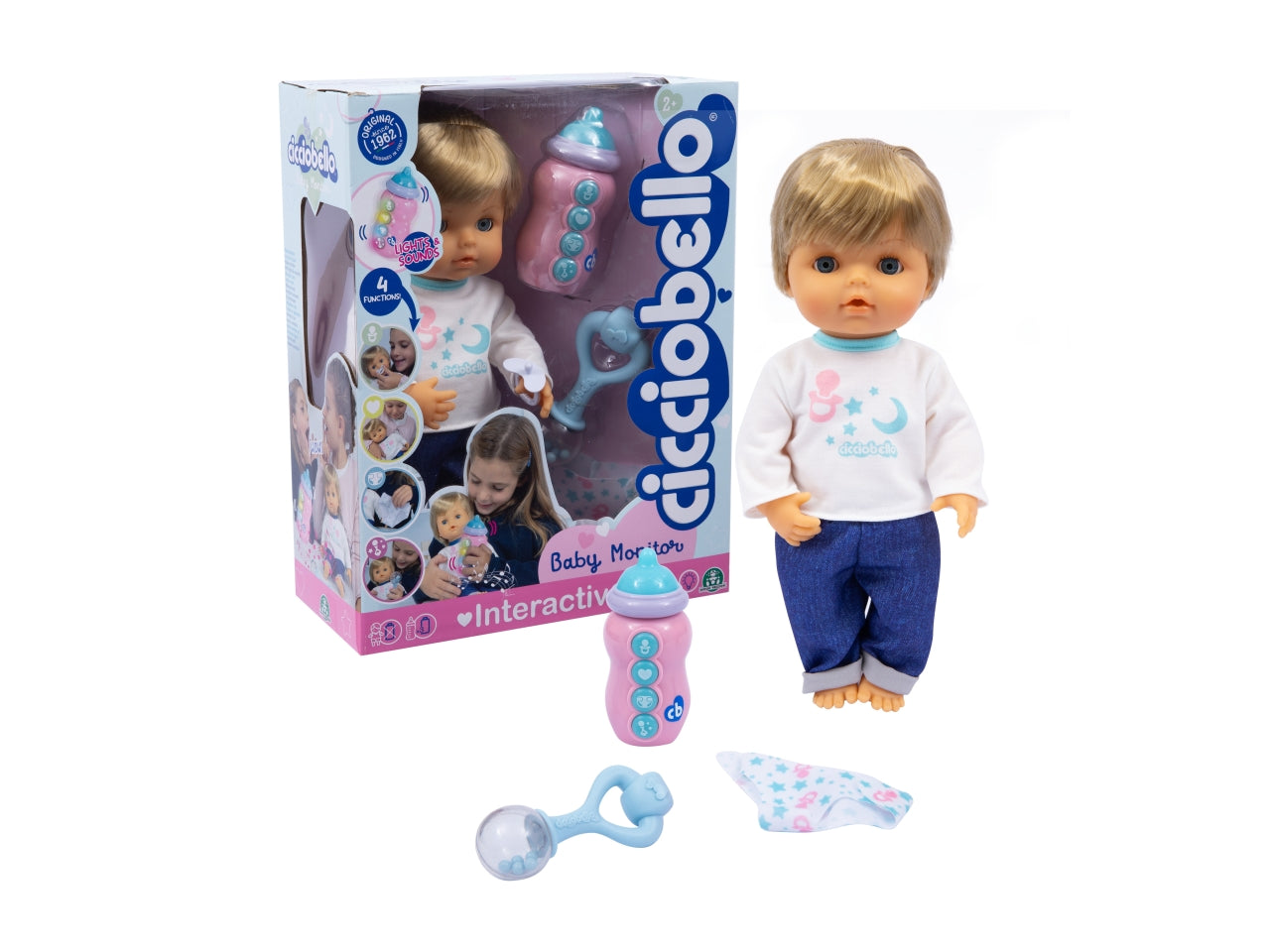 Baby Monitor Interattivo Gioco per Bambini da 2 Anni - Cicciobello