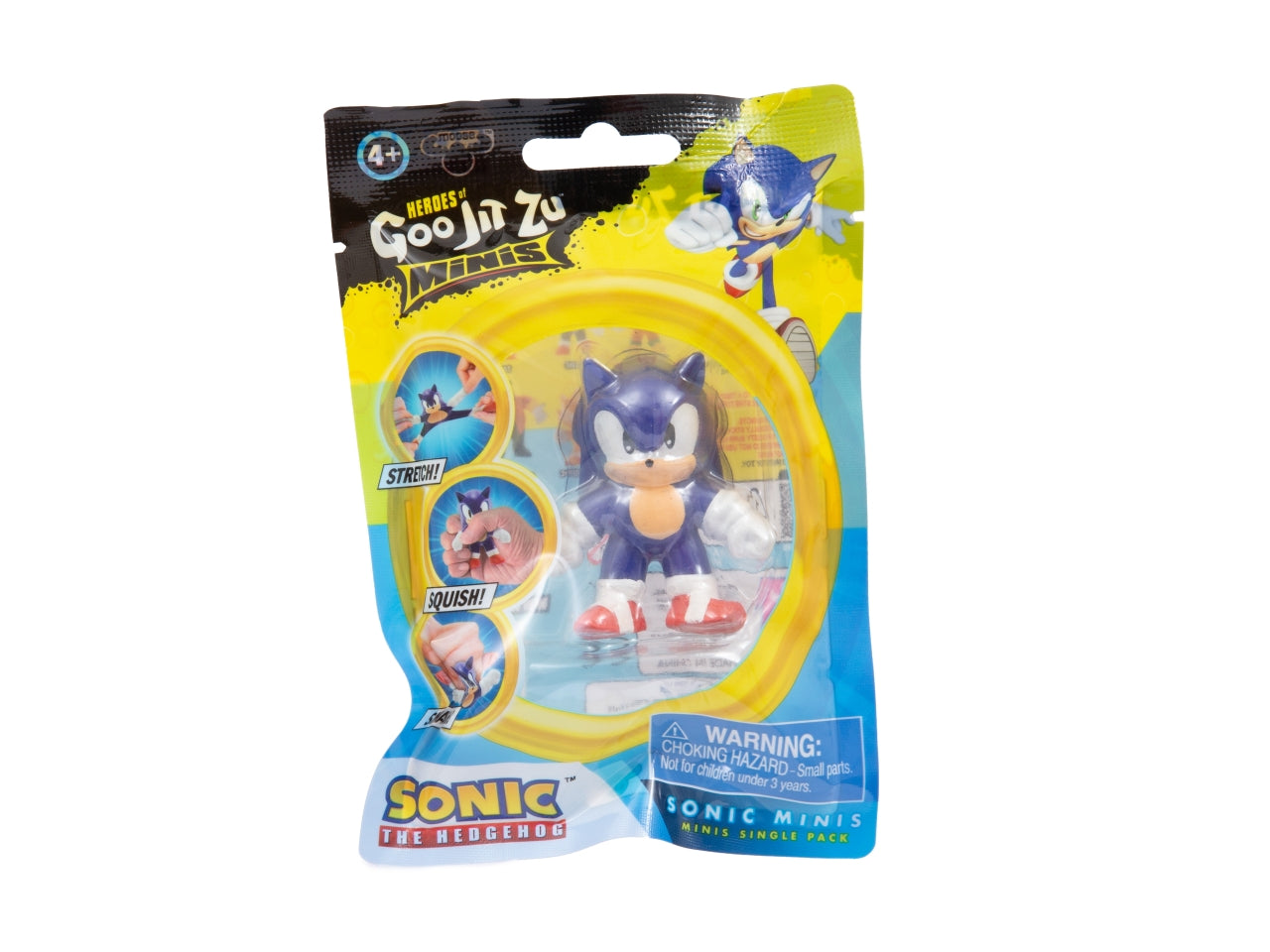 Grandi giochi sonic in versione goo jit zu minis alto 7cm disponibile in 8 modelli