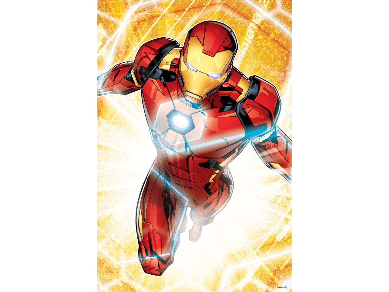 Grandi giochi puzzle 3d ironman latta da 300 pezzi