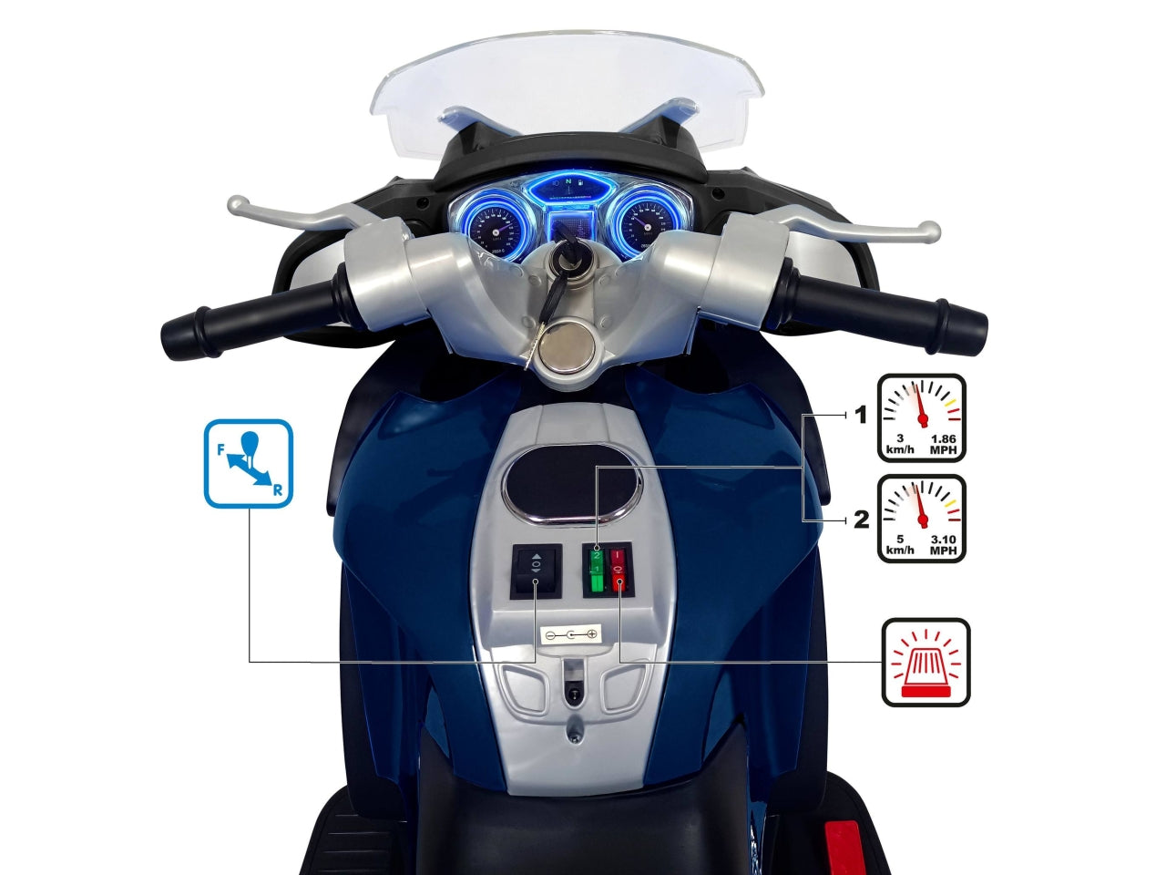 Carabinieri moto 12v