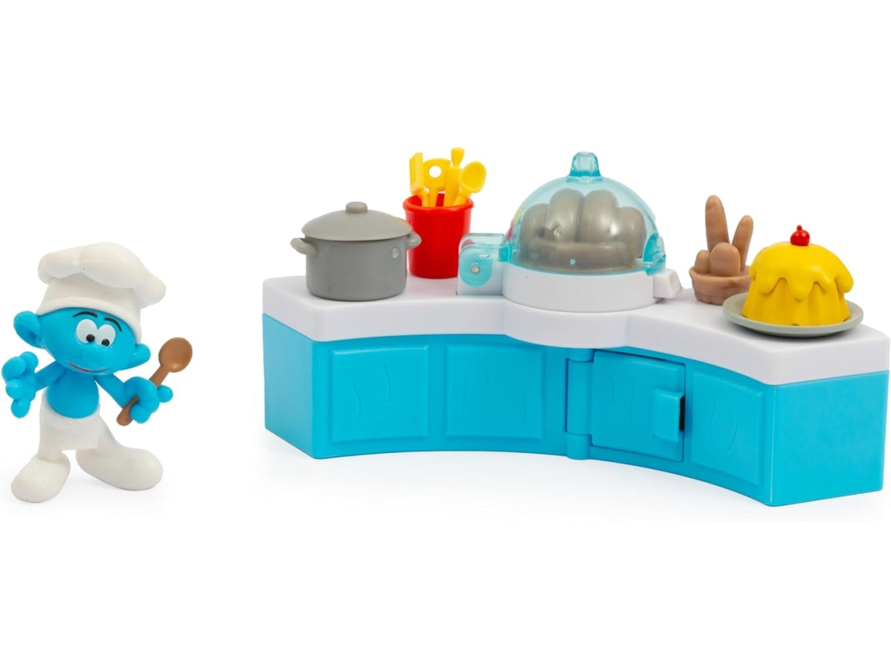 Puffi mini playset chef