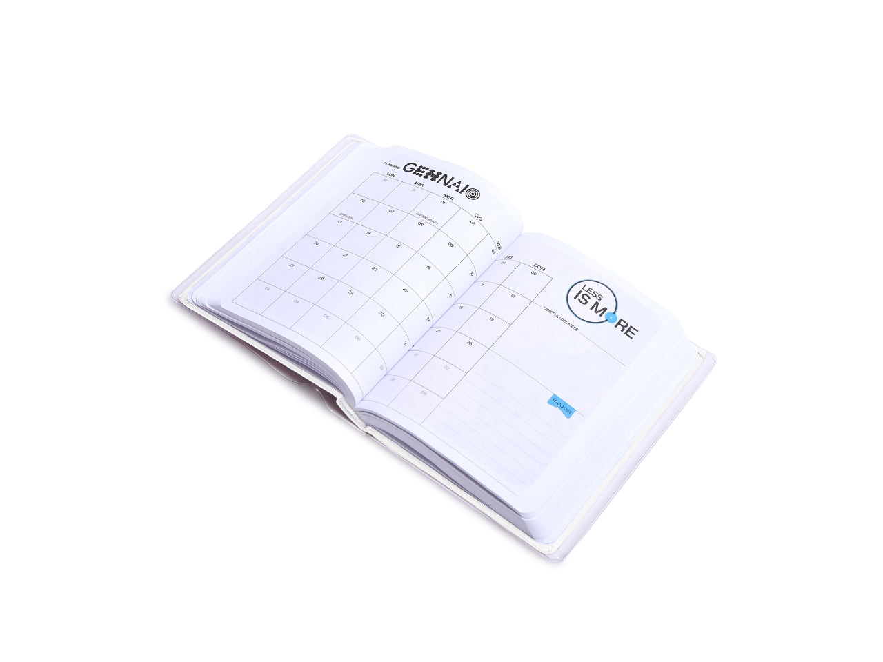 Diario Scuola 2024-2025 BE YOU Extra White Small, Agenda 12 Mesi Datata, Formato Easy 12,5cm x 16,5cm, Diario con Sticker e Segnalibro, Colore Bianco - Giochi Preziosi
