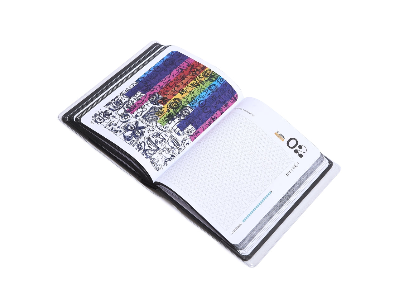 Diario Scuola 2024-2025 BE YOU Ultra Black Small, Agenda 12 Mesi Datata, Formato Easy 12,5cm x 16,5cm, Diario con Sticker e Segnalibro, Colore Nero - Giochi Preziosi