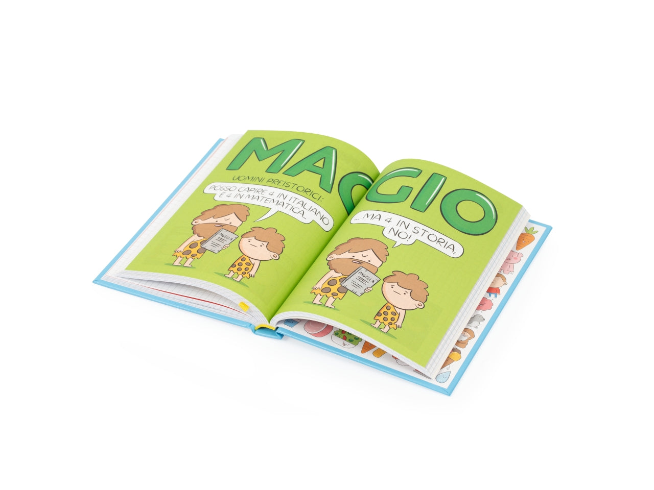 Diario Scuola 2024/2025 Pera Toons, Interni con Battute e Stickers Originali Pera Toons, Agenda Rigida 10 Mesi Non Datata con Segnalibro, Diario Elementari e Medie 24/25 - Giochi Preziosi