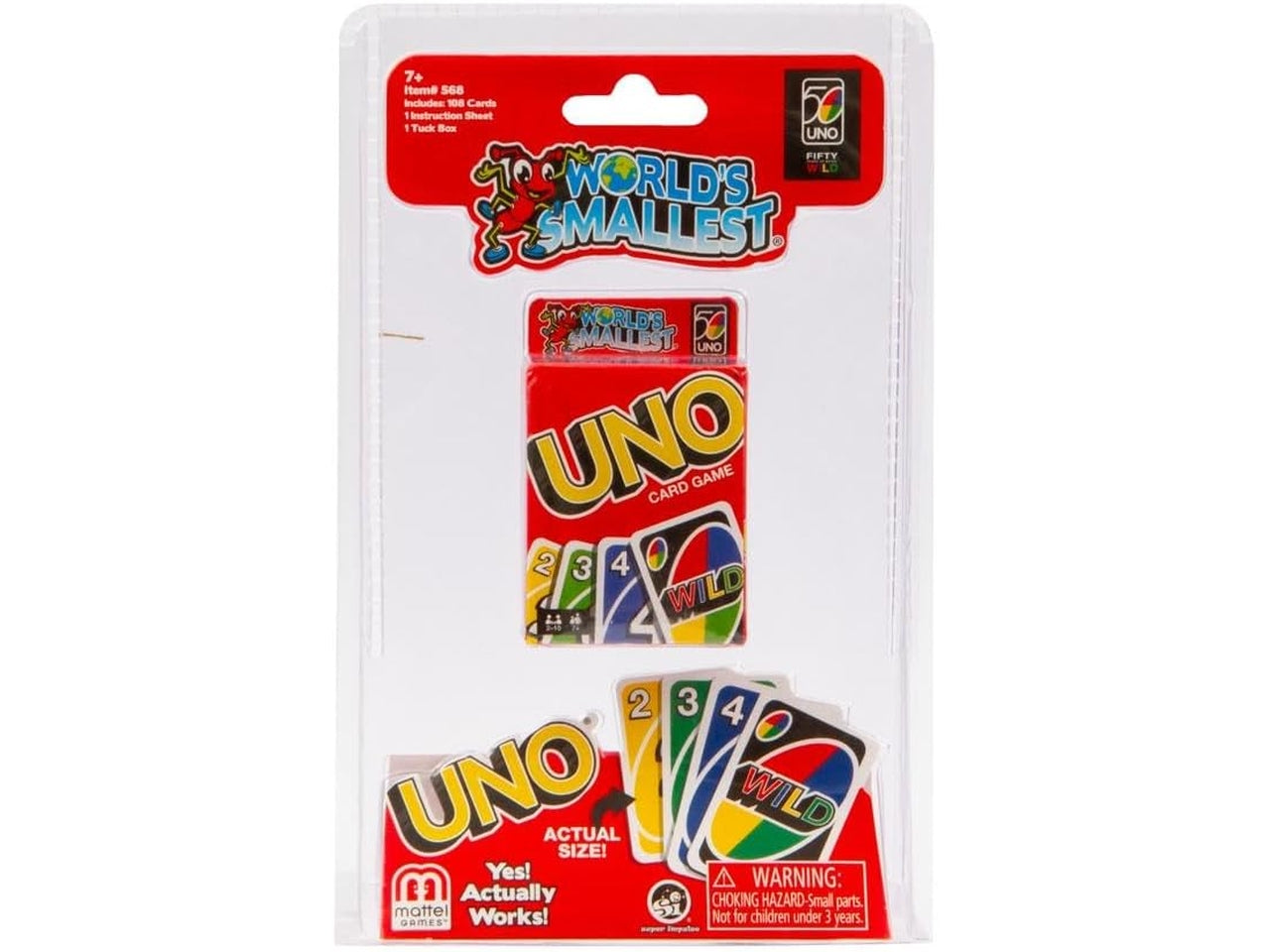 World's smallest uno