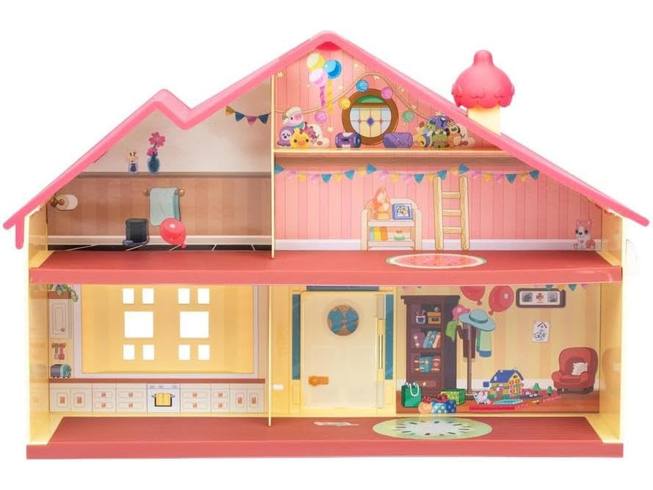Bluey casa birthday - La nuova casa celebration di Bluey con 11 accessori differenti - Giochi Preziosi