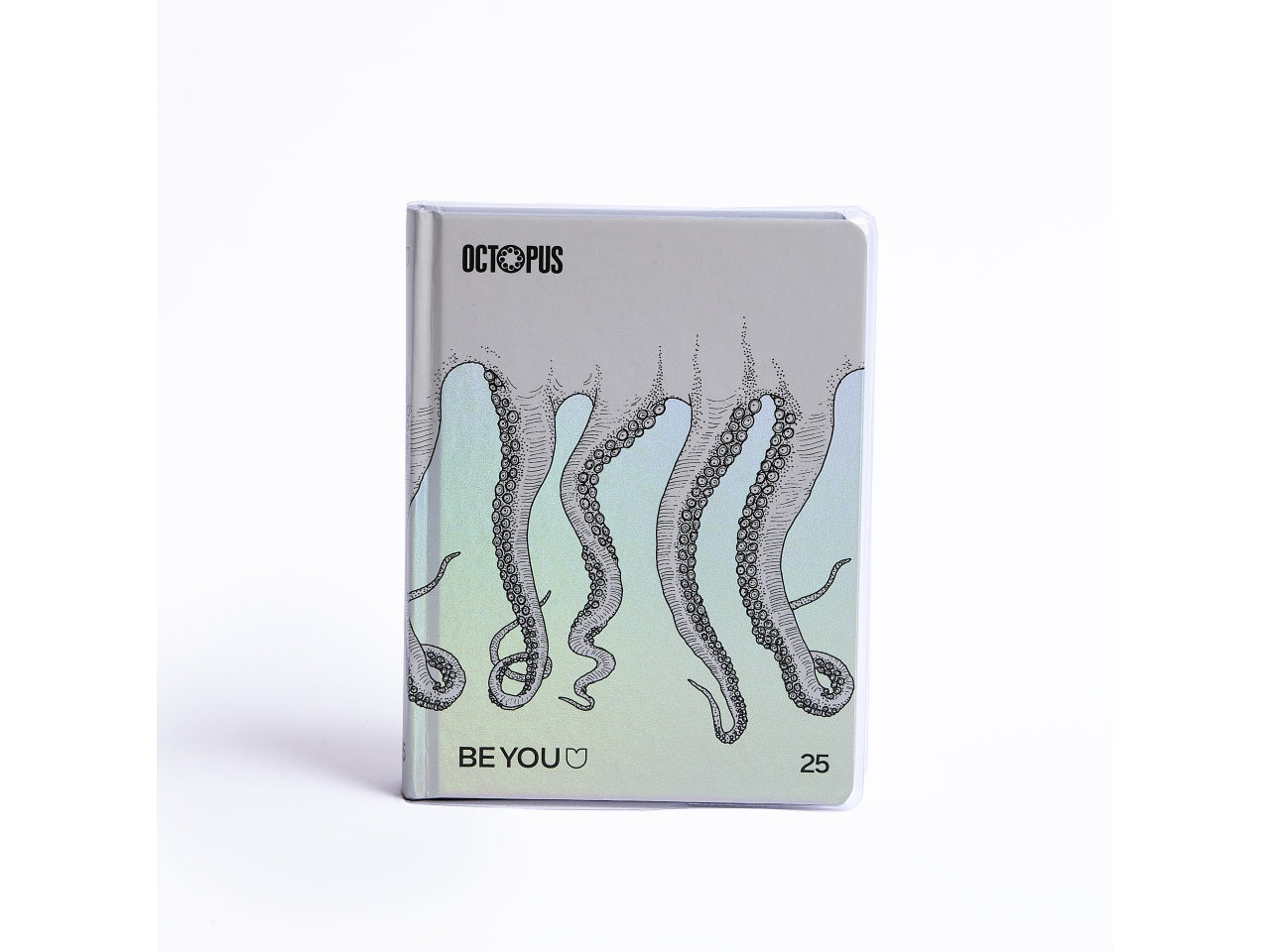 Beyou 24/25 agenda octopus easy argento, multicolor, Made in Italy - Giochi Preziosi