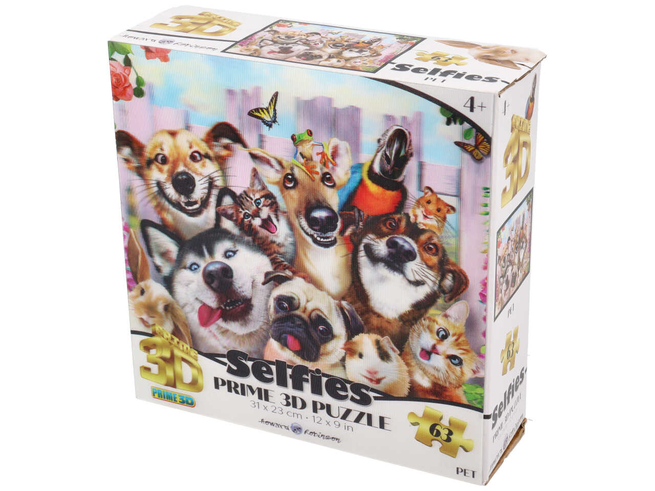 Puzzle 48 pezzi pet selfie per bambini dai 4 anni in su | Giochi Preziosi