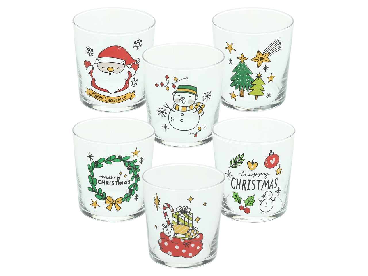 Tazza mug natalizia 400cc in new bone china bianca 10,5cmx8,5cm - Tognana