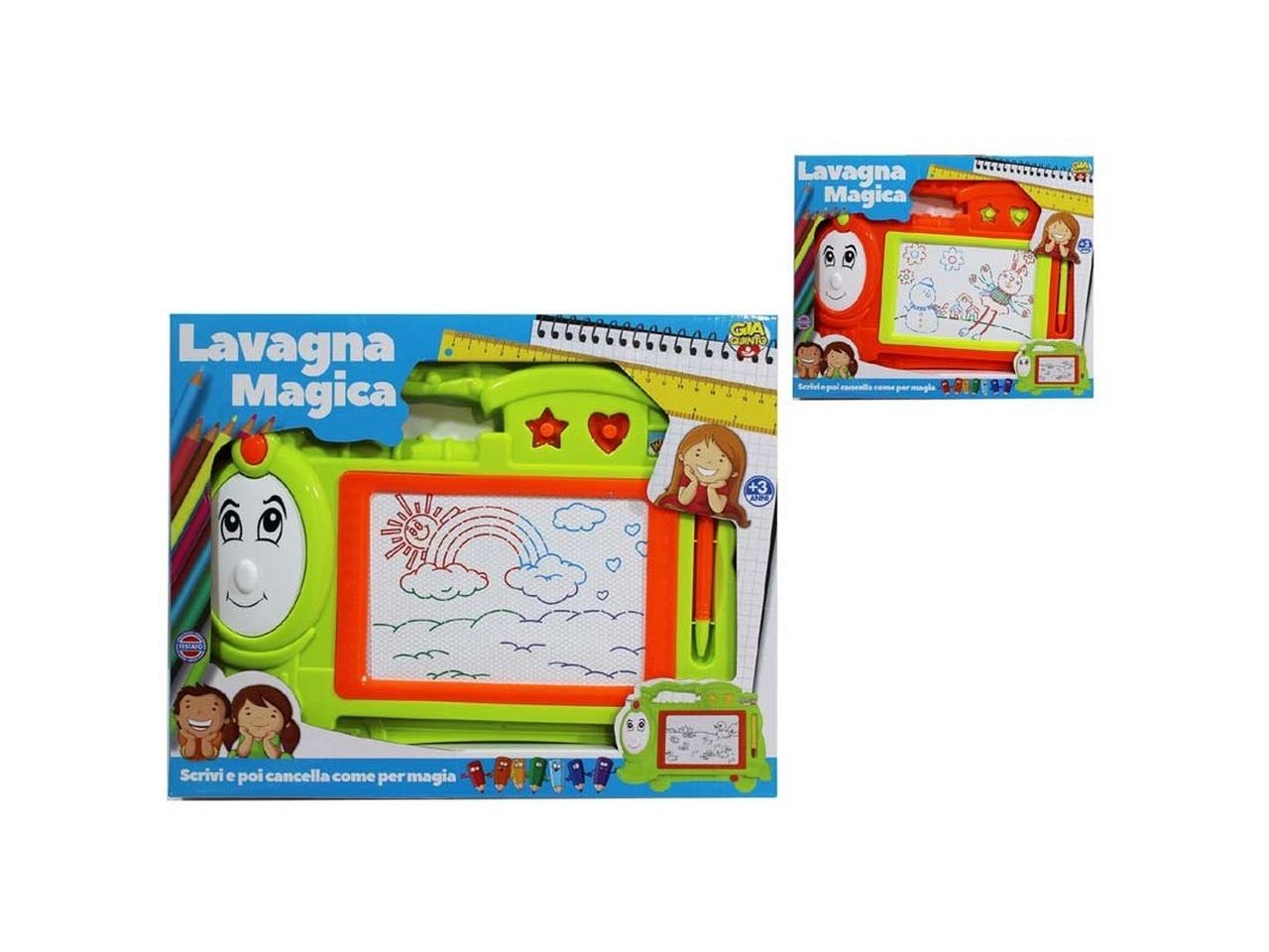 Lavagna magica a 2 colori