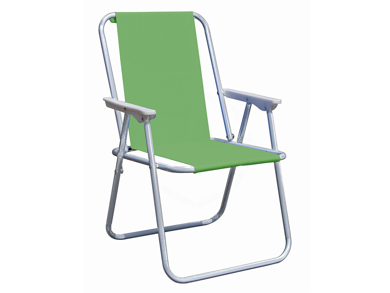 Sedia pic-nic 57x53xh.75cm tubo in acciaio d.19mm fodera in poliestere 4 blu - 1 arancio - 1 verde $
