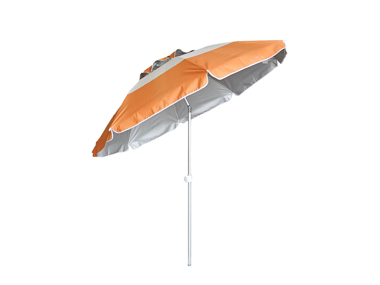 Ombrellone da spiaggia antivento in alluminio da 200 cm stecche in vetroresina in poliestere con borsa per il trasporto colori assortiti - Fdm Overseas