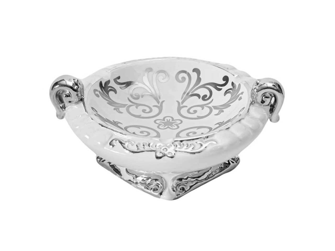 Svuotatasche linea vittoria disegno colore argento