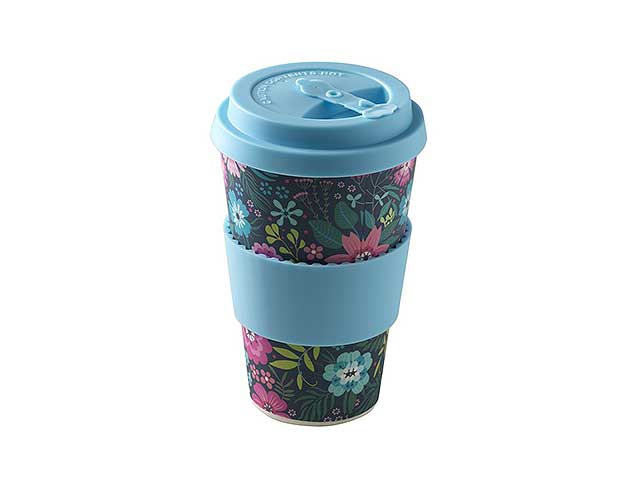 Tazza da viaggio 435ml fiori natm20qb101