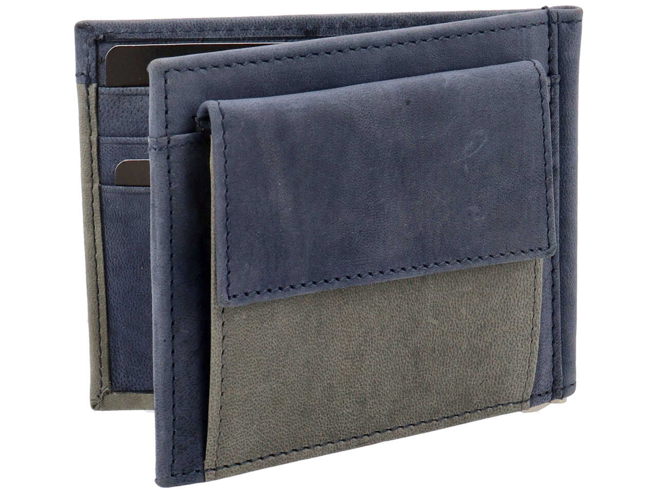 Portafogli da uomo wampum colore blu