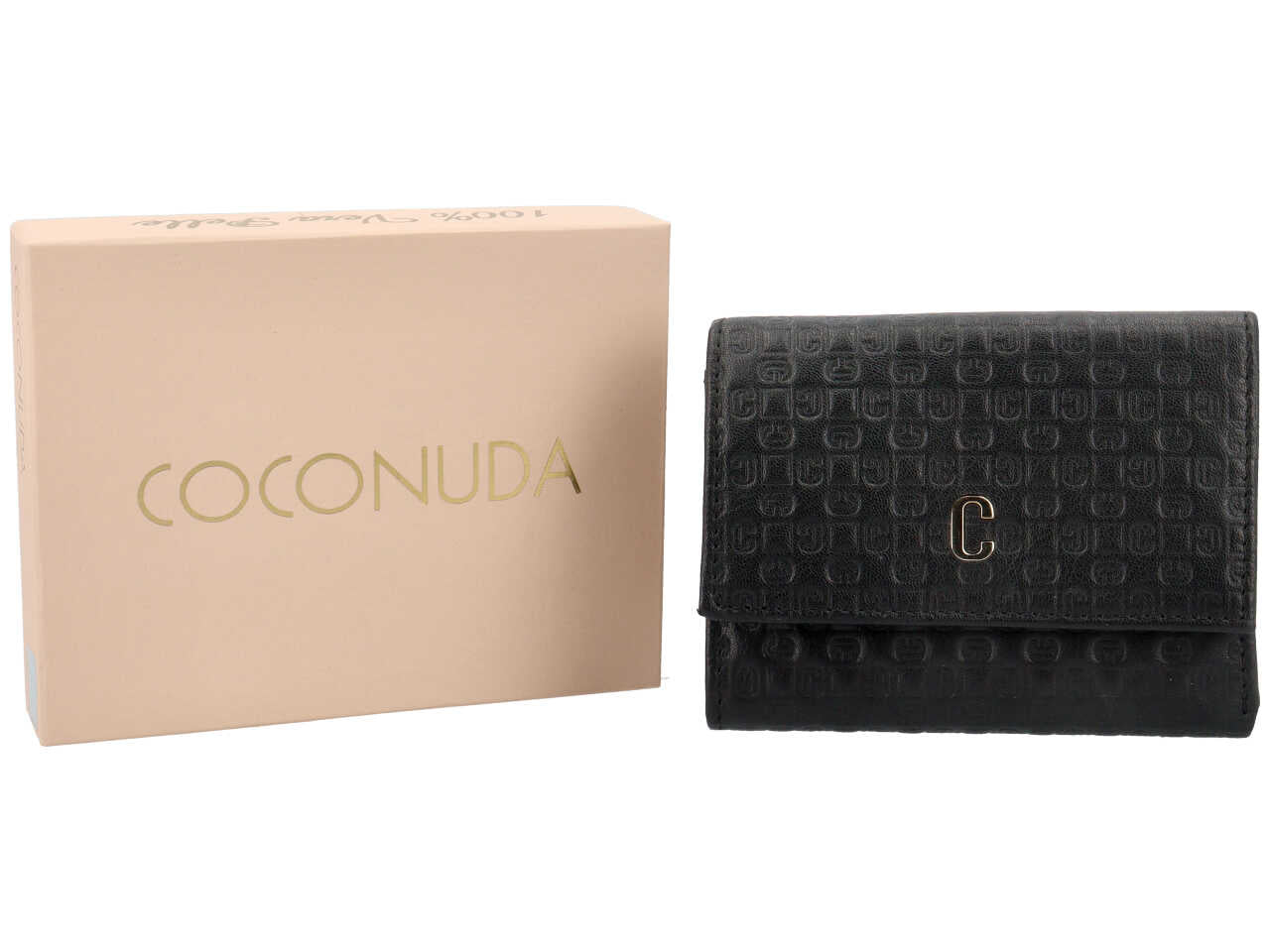 Portafoglio donna coconuda nero