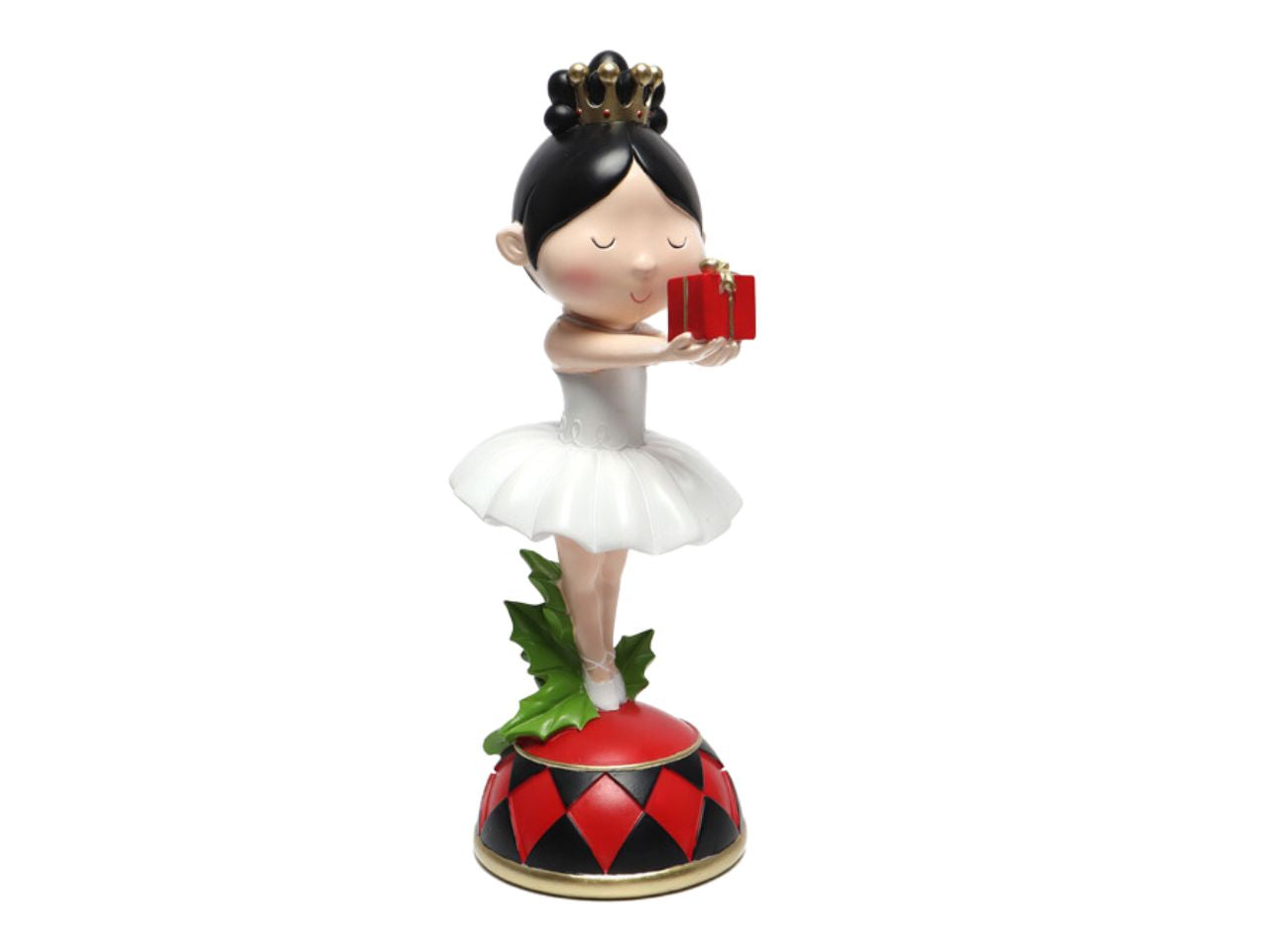 Decorazione natalizia ballerina misura 15x13x31cm
