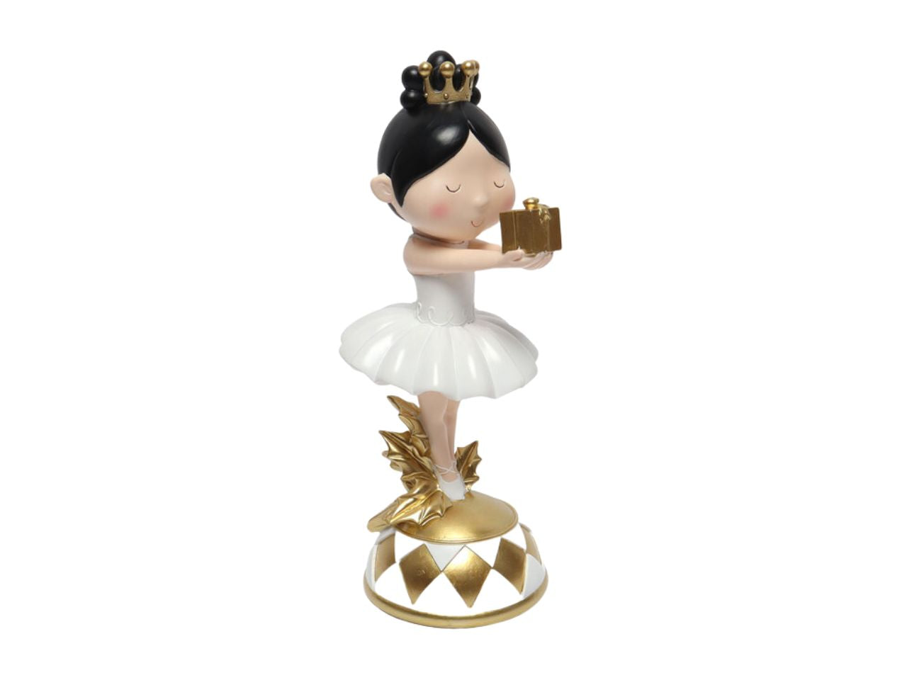 Decorazione natalizia ballerina misura 15x13x31cm