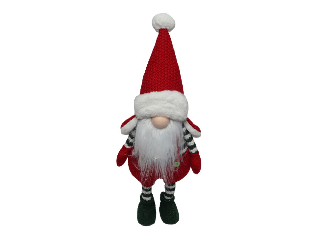 Decorazione natalizia babbo natale misura 18x12x51cm