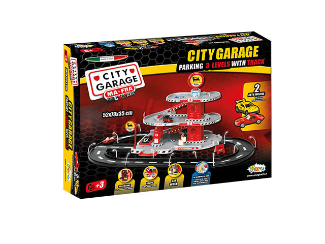 Carage 3 livelli c/pista e auto 703