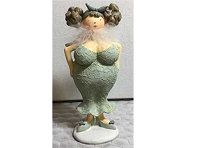 Ragazza formosa 8x7x20cm qlux19842
