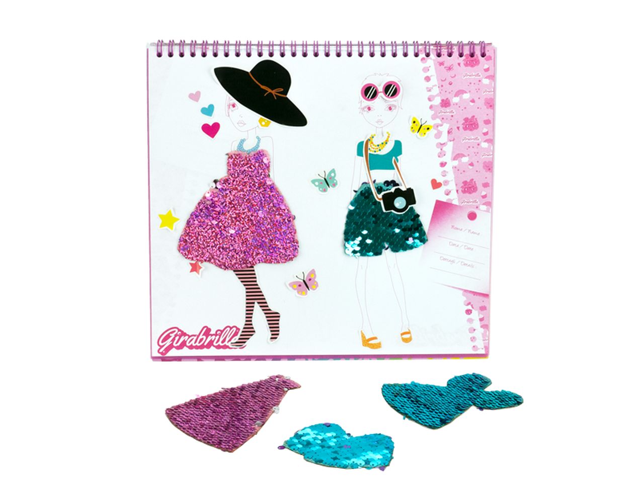 Girabrilla fashion sketch book - libro da disegno