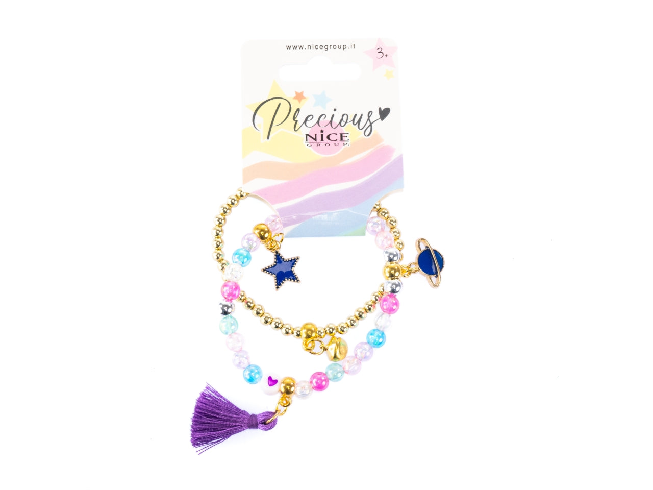 Galaxy glow set di 2 bracciale