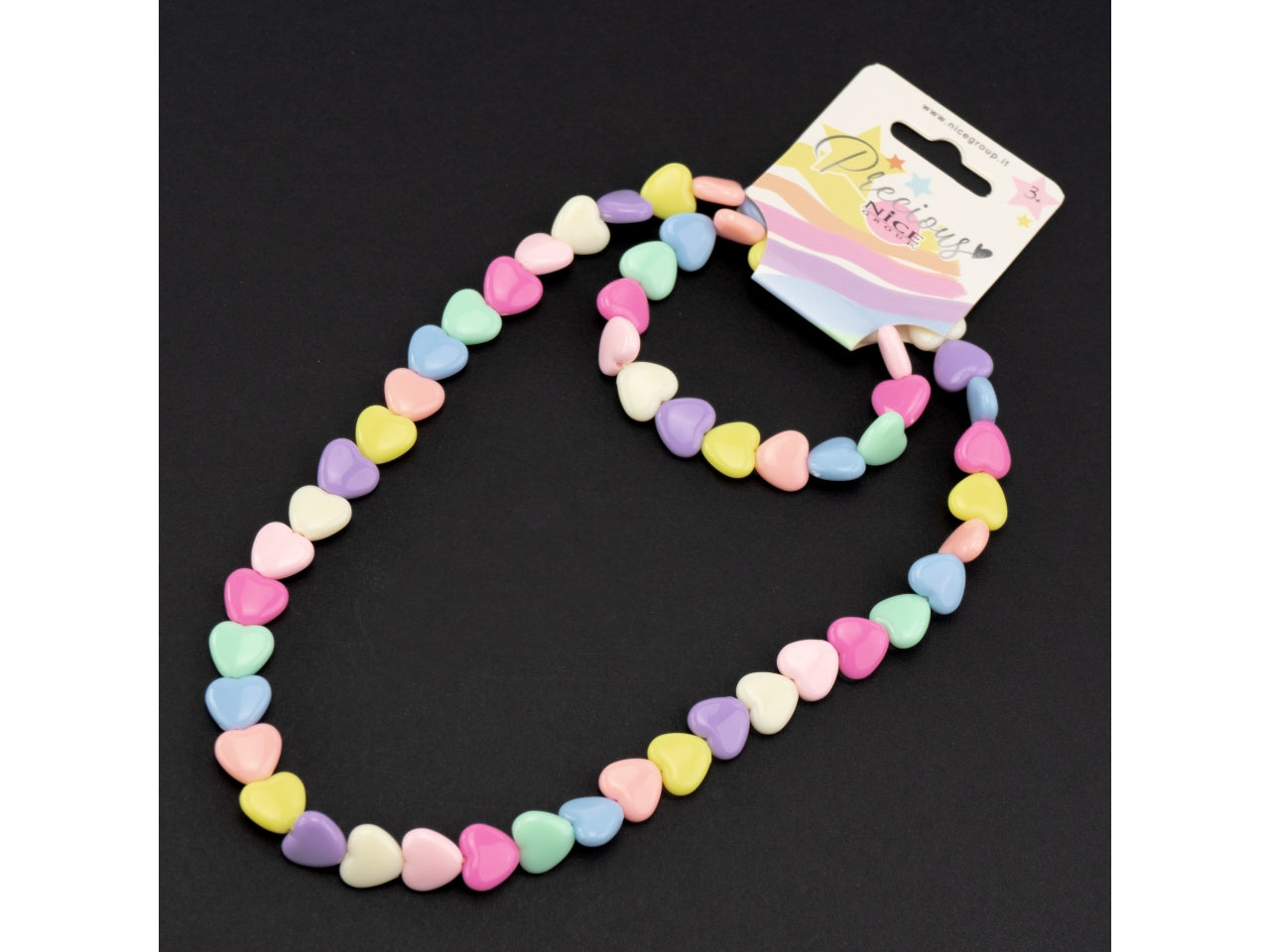 Cuoricini collana e bracciale