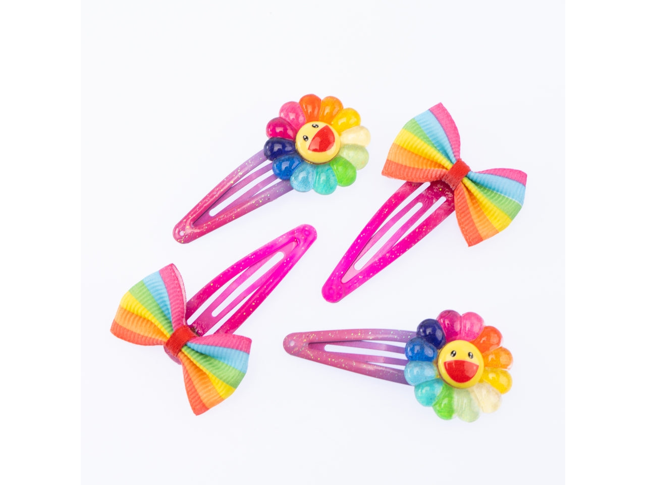 Happyness set di 4 fermacapelli
