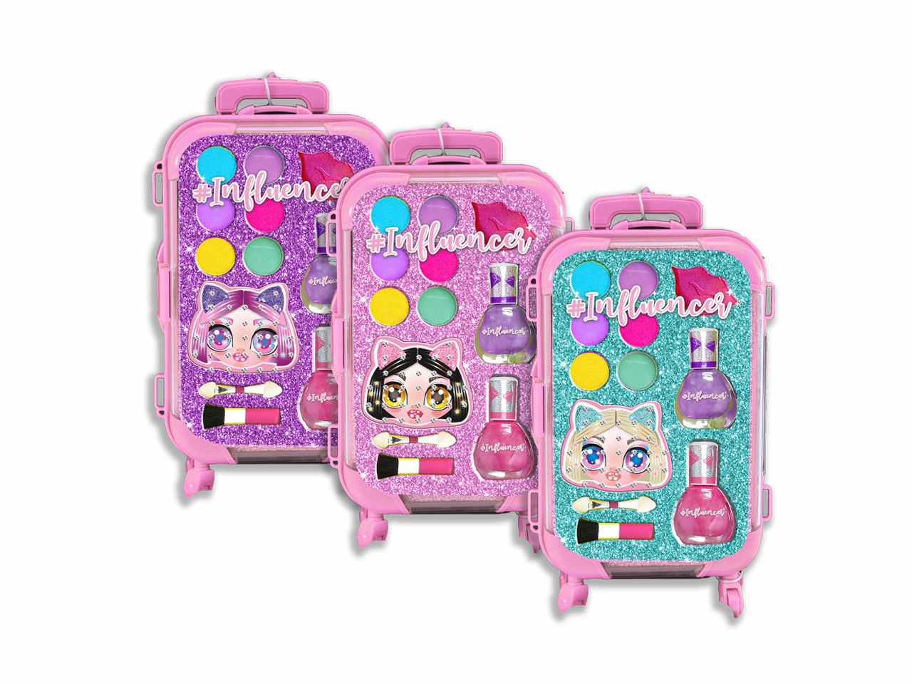 Influencer big trolley make upnails 92