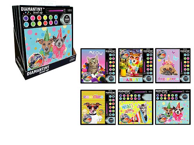 Diamantiny level up pets 6 pcs 96100