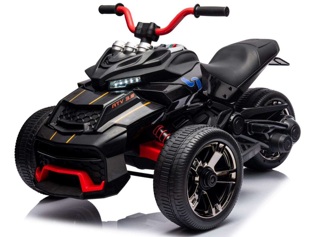 Trimoto tank deluxe 12v nera