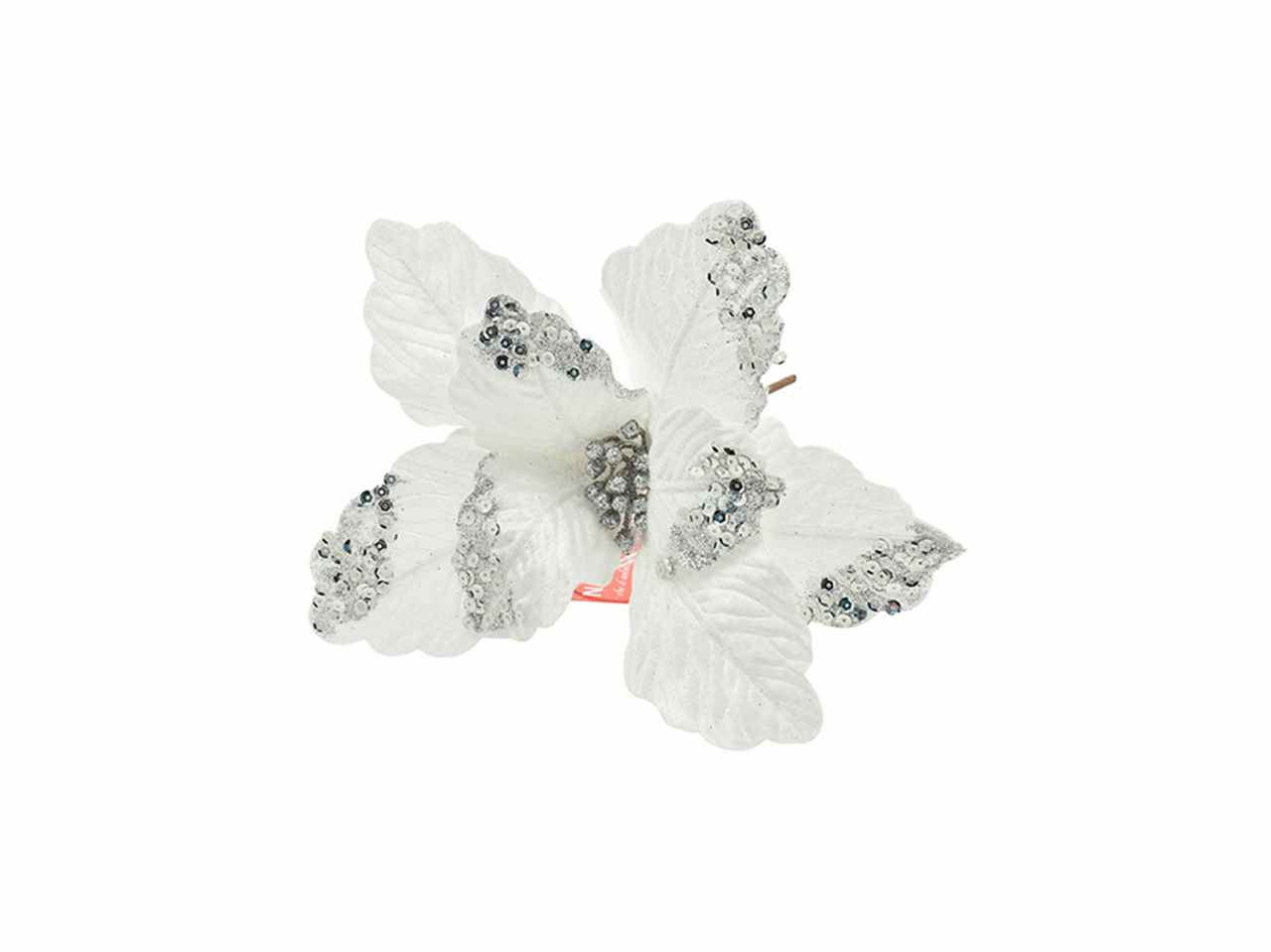 Fiore gambo corto bianco