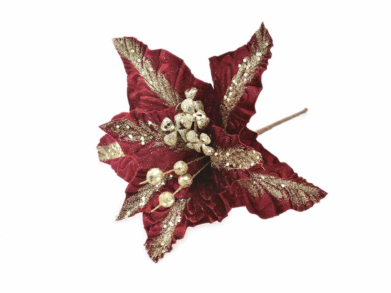Fiore gambo corto bordeaux
