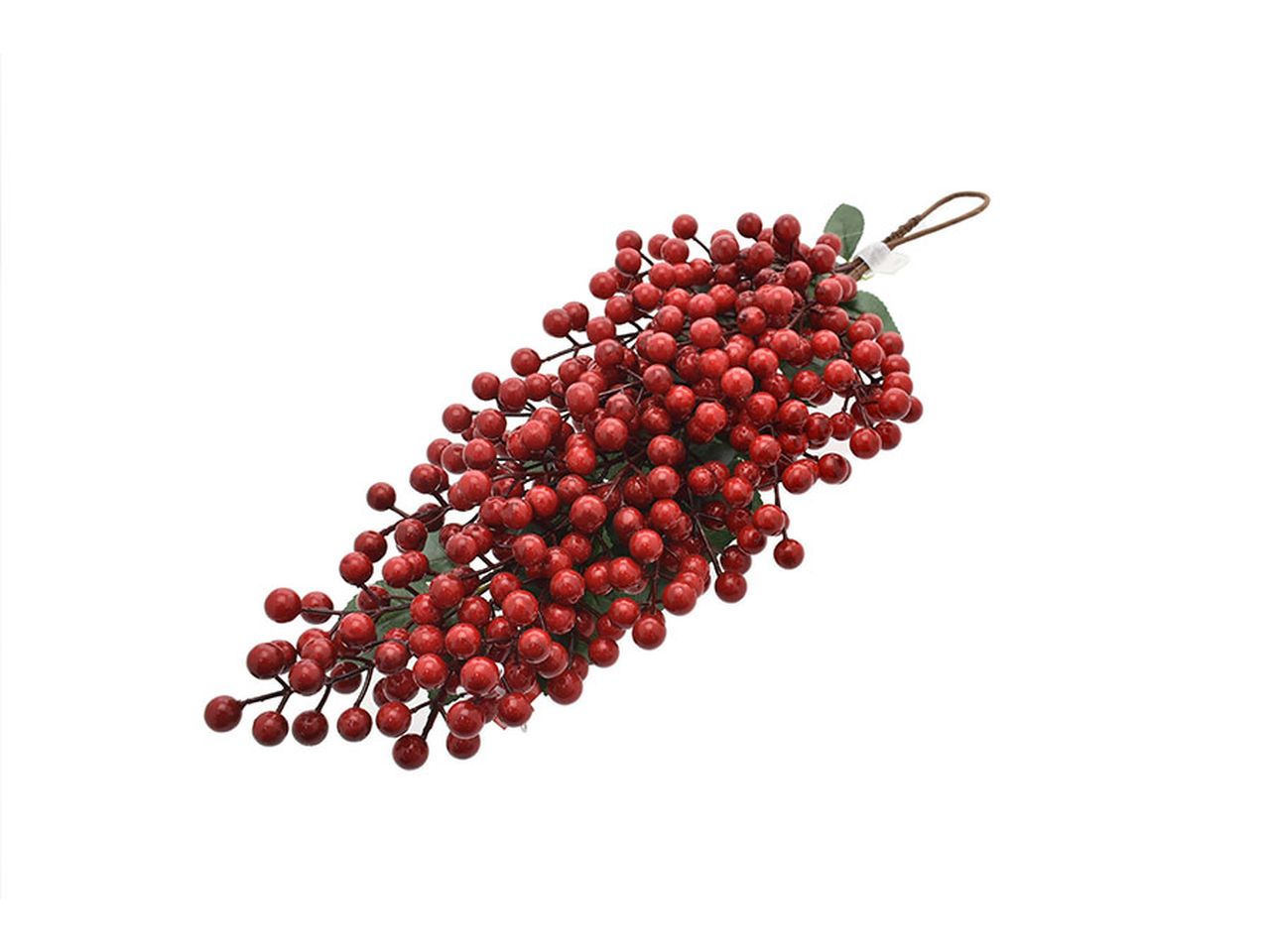 Pendente natalizio con bacche colore rosso