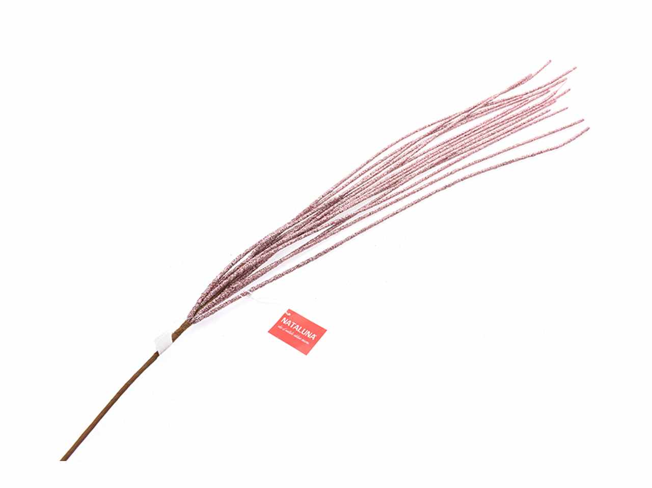 Ramo con glitter 110cm rosa antico