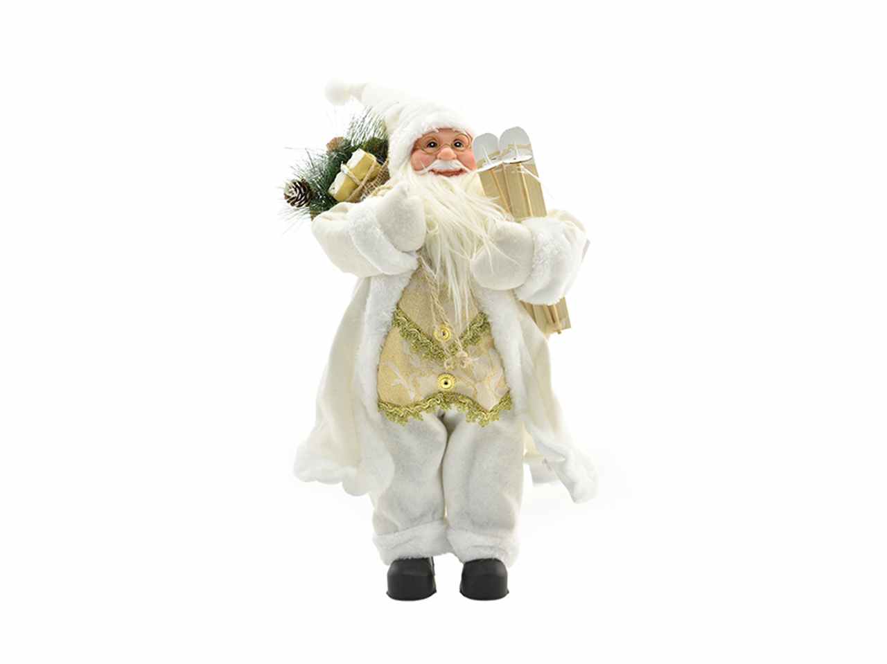 Babbo natale 100cm panna