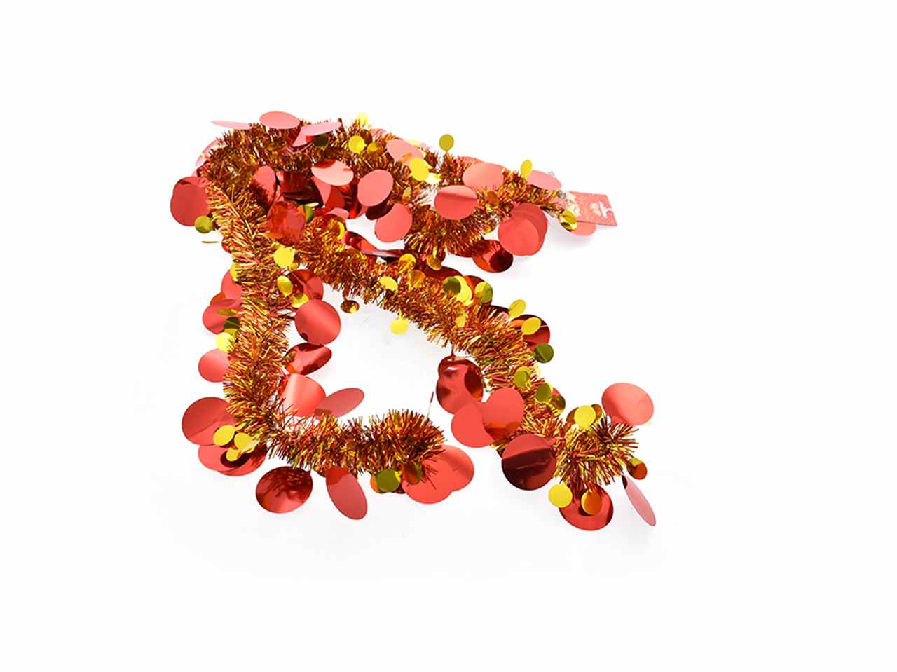 Filo decorativo 12cmx2m rosso