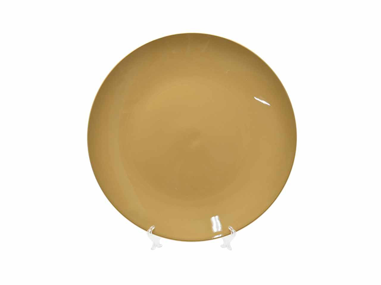 Sottopiatto decorato d.33cm oro