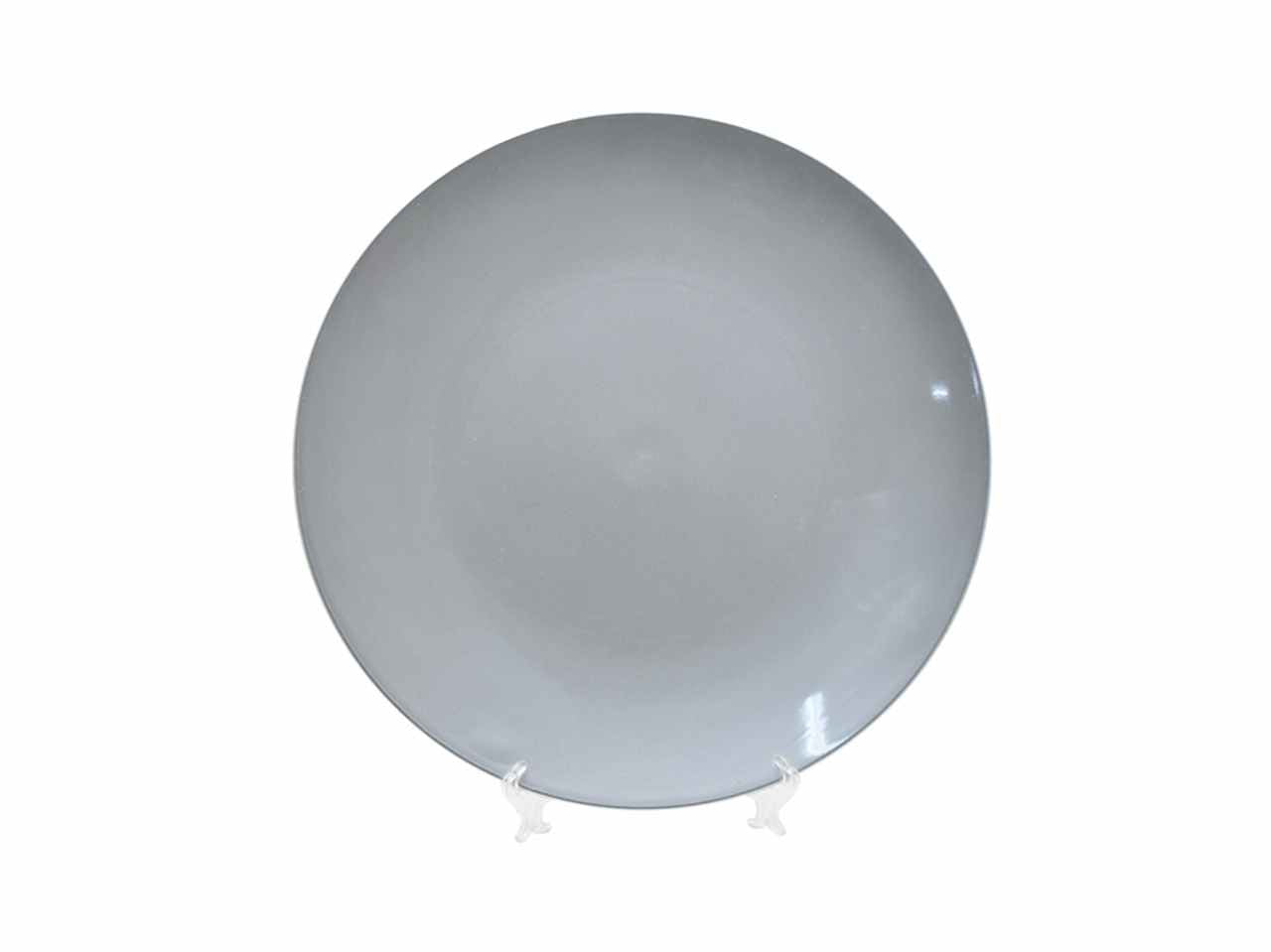 Sottopiatto liscio d.33cm argento