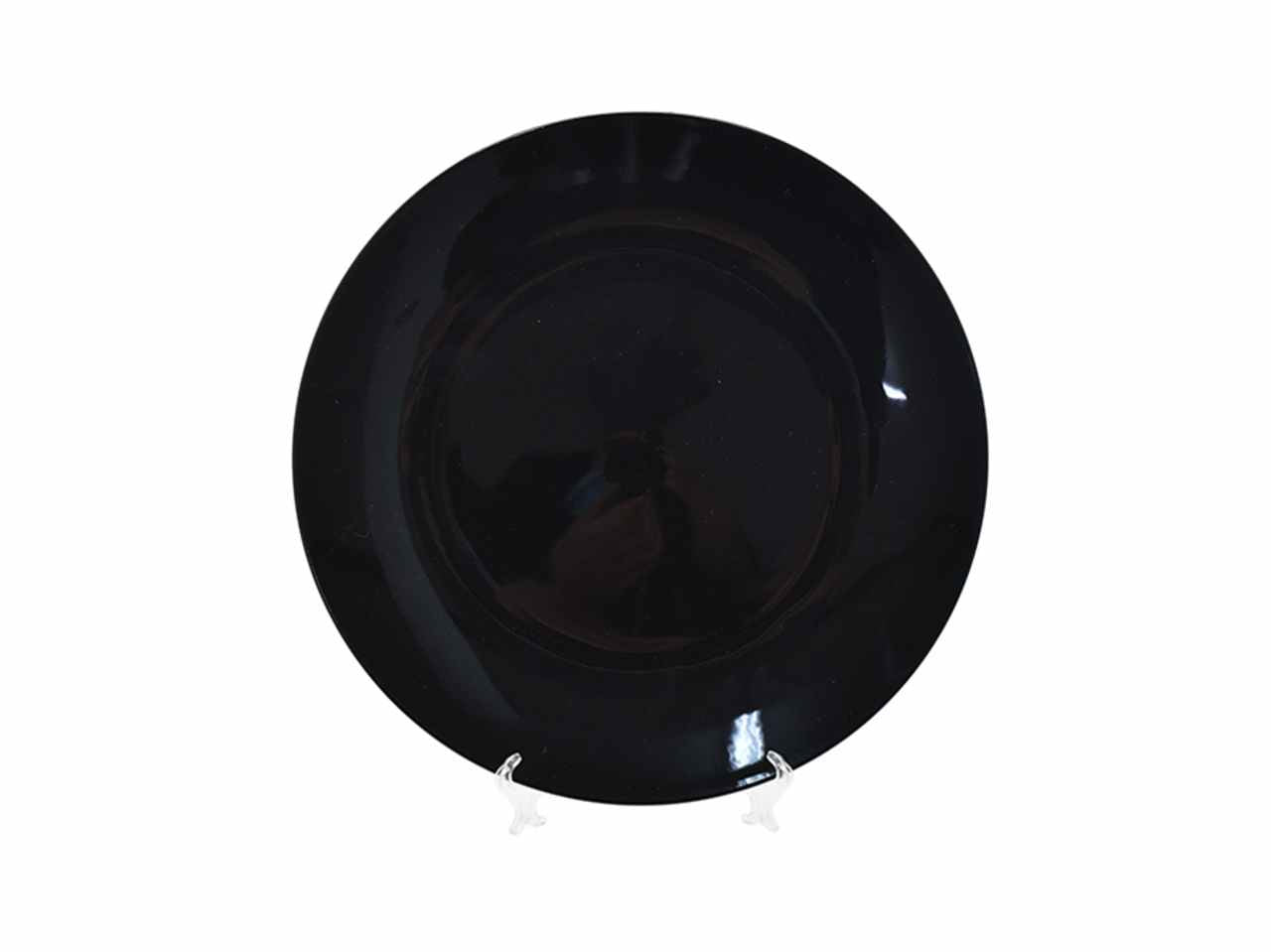Sottopiatto liscio d.33cm nero