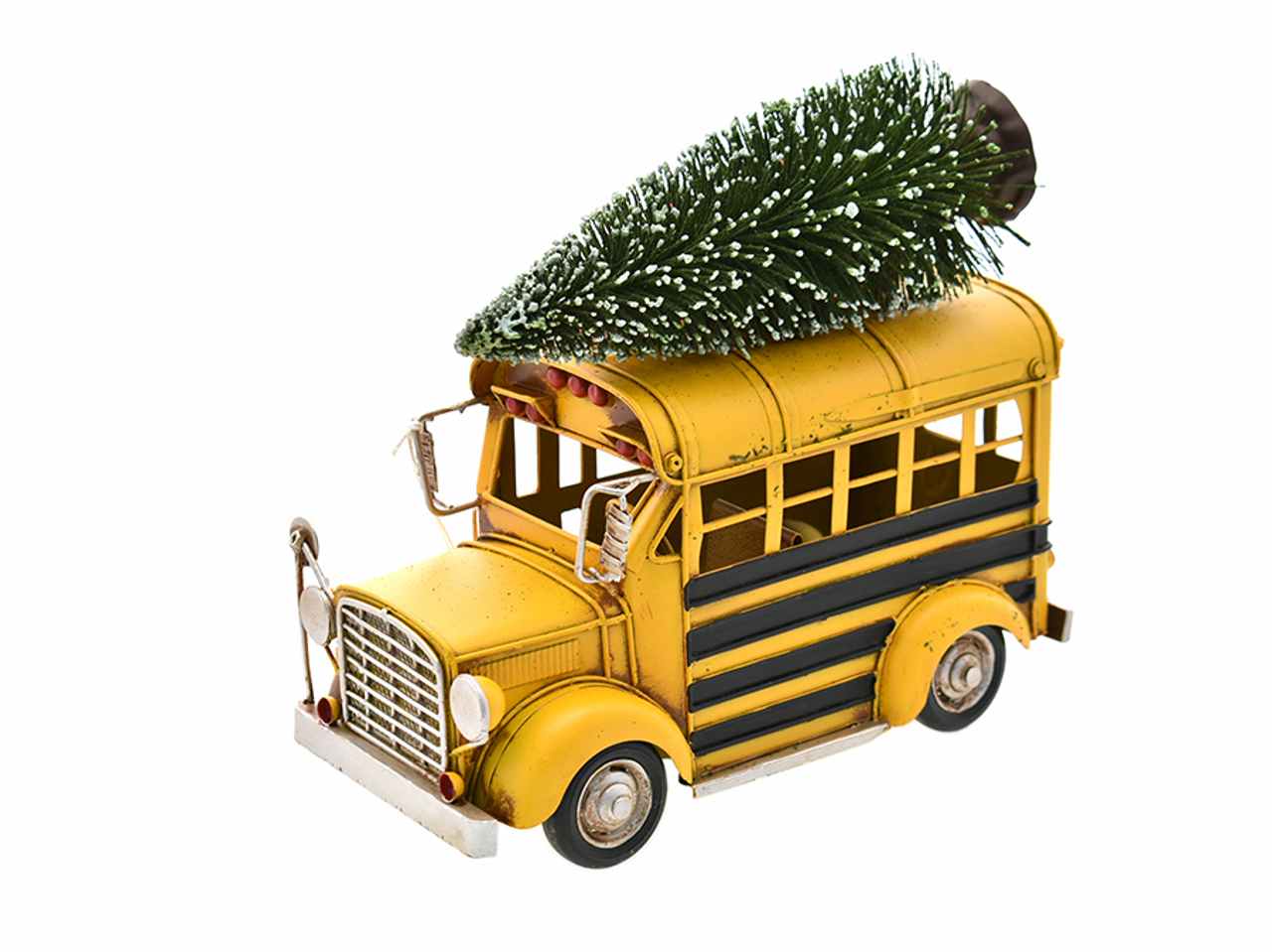 Scuolabus con decorazioni natalizie 26x12x22